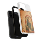 San Judas Tadeo Terracotta Rosary Garden Tough Phone Case product preview, view 21