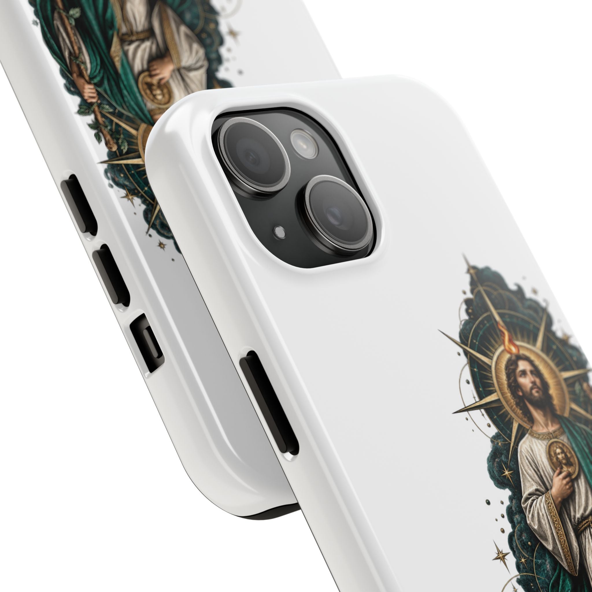 San Judas Tadeo Midnight Compass Tough Phone Case product preview, view 16