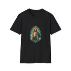 San Judas Teal Rosary Harbor T-Shirt product preview, view 10