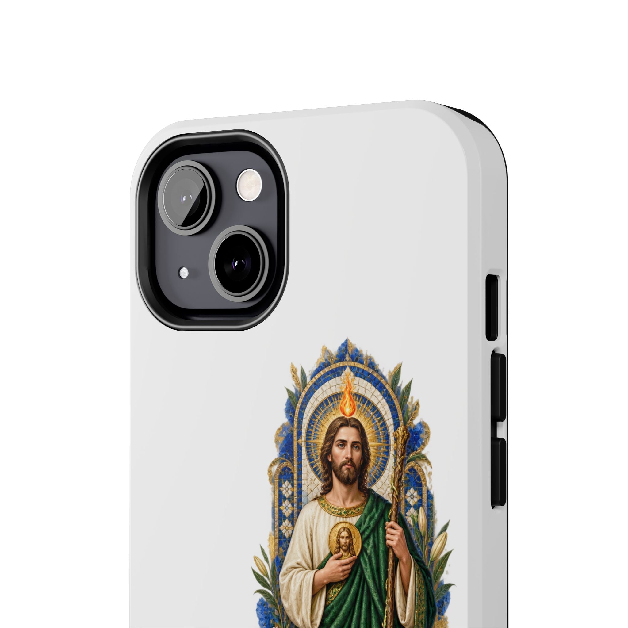 San Judas Tadeo Cobalt Chapel Mosaic Tough Phone Case product preview, view 13
