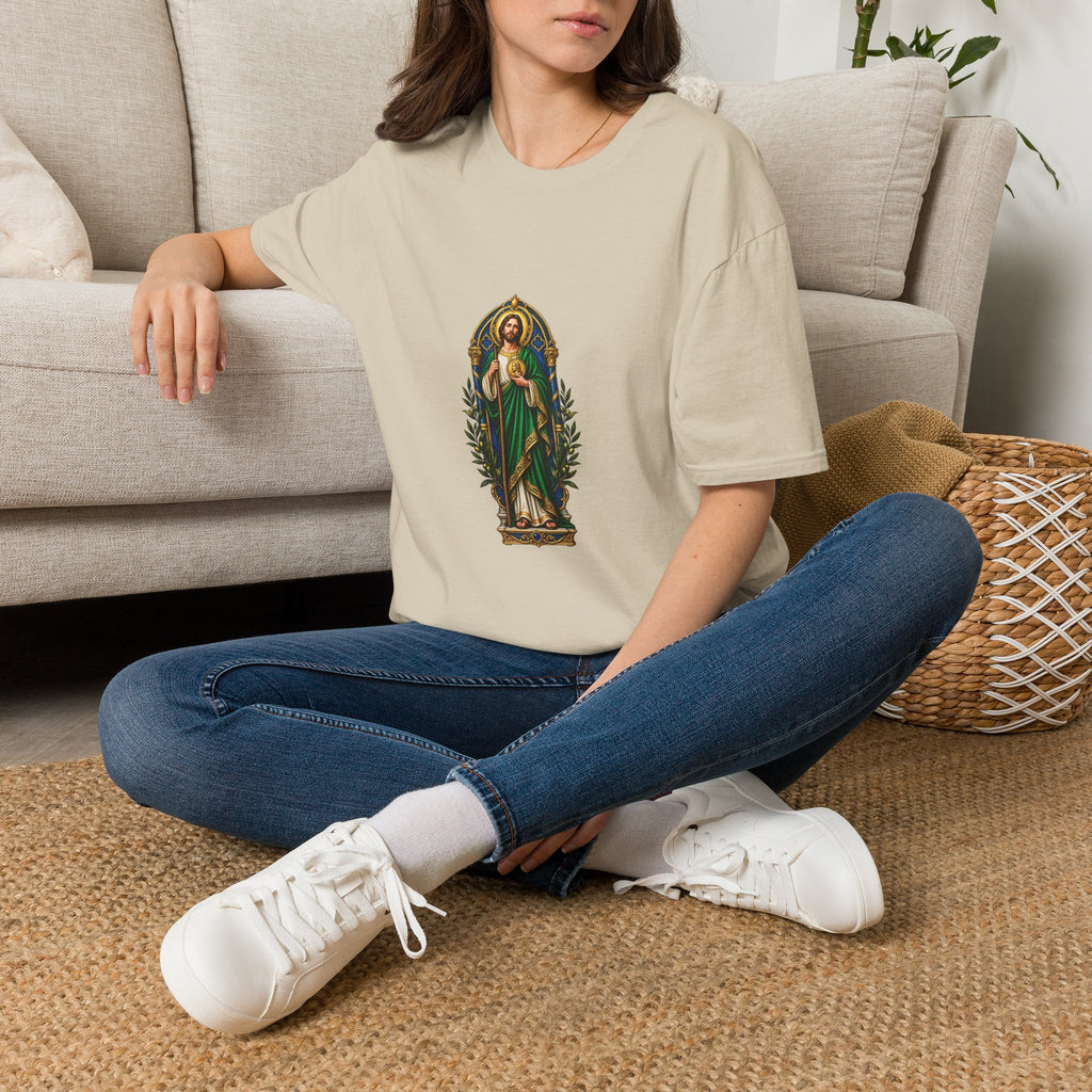 San Judas Sapphire Pilgrim Gate T-Shirt product preview, view 12