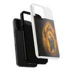 San Judas Tadeo Amber Pilgrim Lantern Tough Phone Case