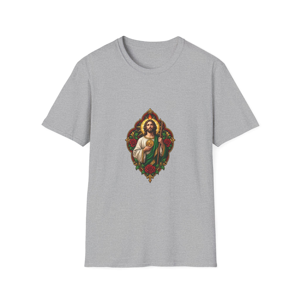 San Judas Crimson Covenant Window T-Shirt product preview, view 16