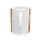 San Judas Tadeo Terracotta Rosary Garden Ceramic Mug