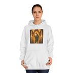 San Judas Tadeo Amber Pilgrim Lantern Unisex Hoodie product preview, view 4