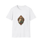 San Judas Crimson Covenant Window T-Shirt product preview, view 7