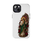 San Judas Tadeo Crimson Rose Window Tough Phone Case product preview, view 11