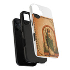 San Judas Tadeo Terracotta Rosary Garden Tough Phone Case product preview, view 27