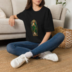 San Judas Sapphire Pilgrim Gate T-Shirt product preview, view 9