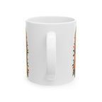 San Judas Tadeo Marigold Sun Arch Ceramic Mug product preview, view 2